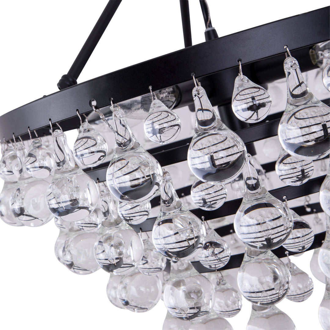 Maxax 5 - Light Dimmable Tiered Chandelier #19206