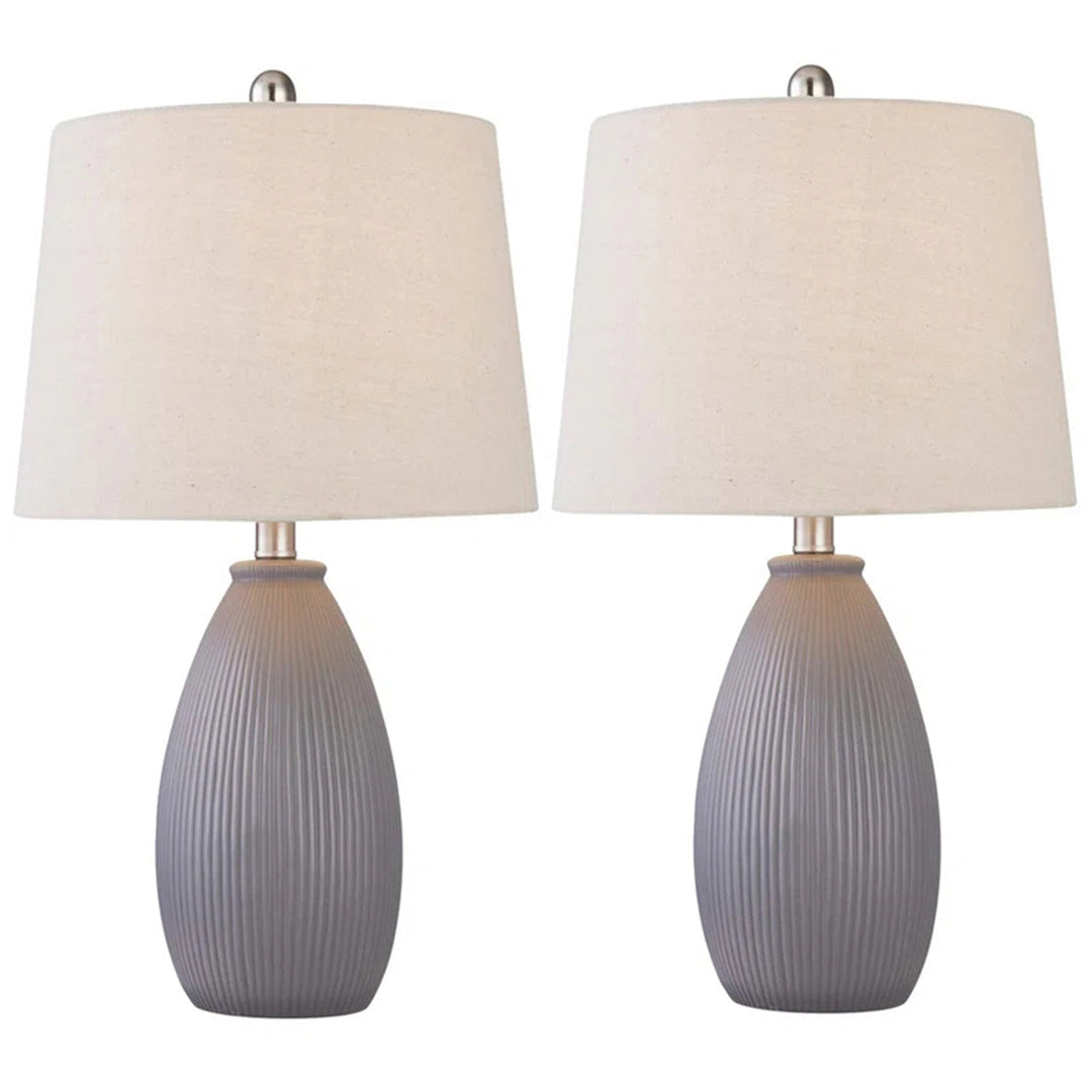 Maxax Ceramic Table Lamp (Set of 2)