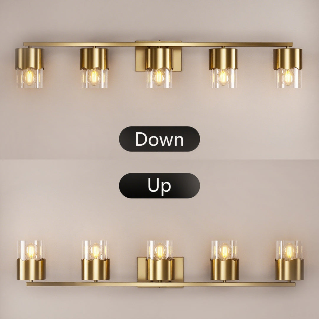 Lumin 3-light Dimmable Vanity Light With Scalloped Metal Shade