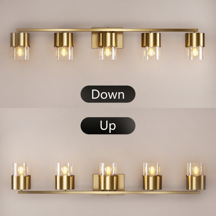 Lumin 3-light Dimmable Vanity Light With Scalloped Metal Shade