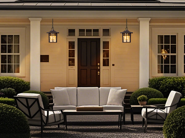 1- Light Outdoor Hanging Lantern #7055