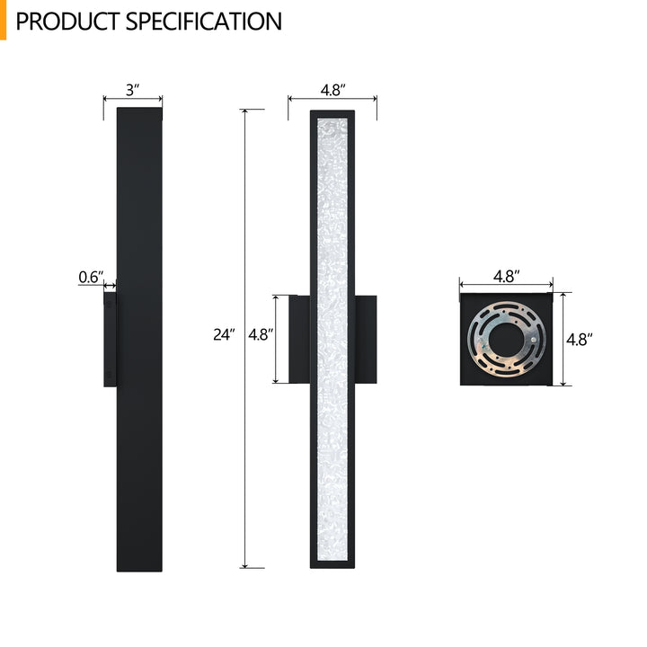 Solstice 1 - Light 15.4"H Led Aluminum Outdoor Wall Light (Set of 2) #7074
