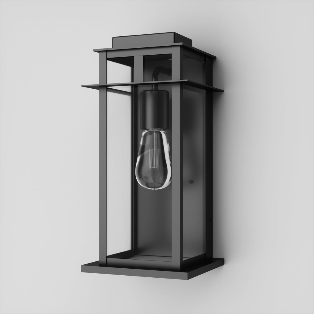 Solstice Outdoor Wall Lantern With Dusk To Dawn #7072