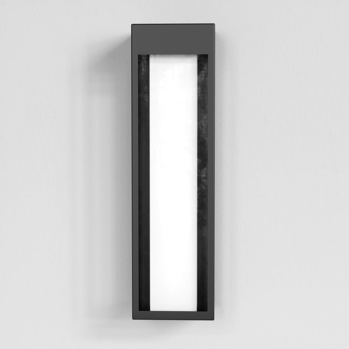 Radiance 1 - Light 19.6''H Dimmable Led Black Iron Outdoor Wall Light #7086