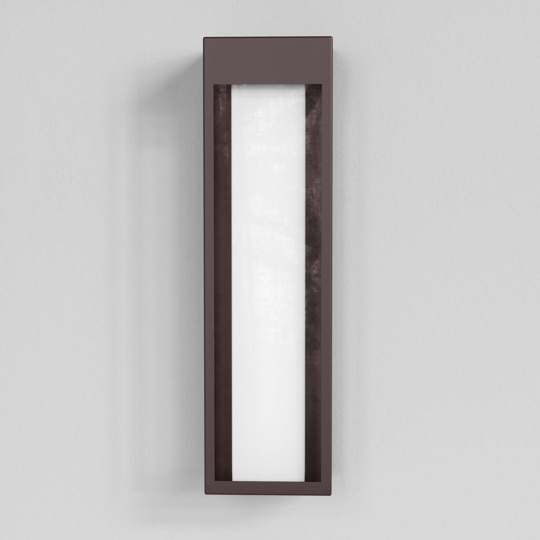 Terrain 1 - Light 19.6''H Dimmable Led Black Iron Outdoor Wall Light #7086