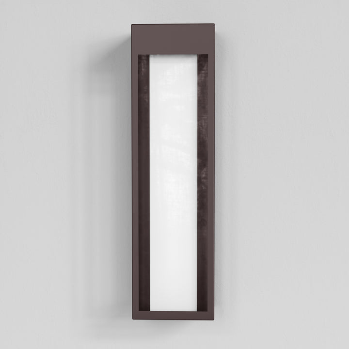 Terrain 1 - Light 19.6''H Dimmable Led Black Iron Outdoor Wall Light #7086