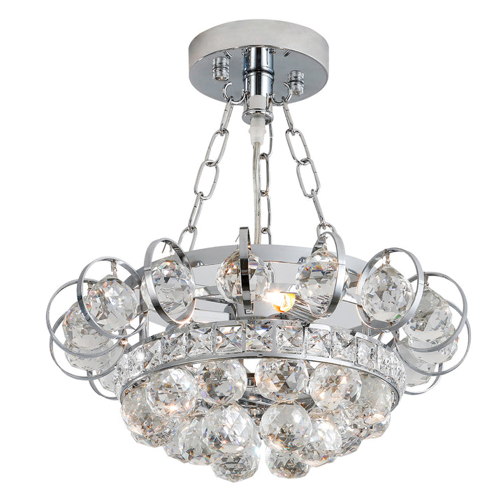 Maxax 3 - Light Unique / Statement Tiered Traditional Crystal Chandelier #19151-3CH