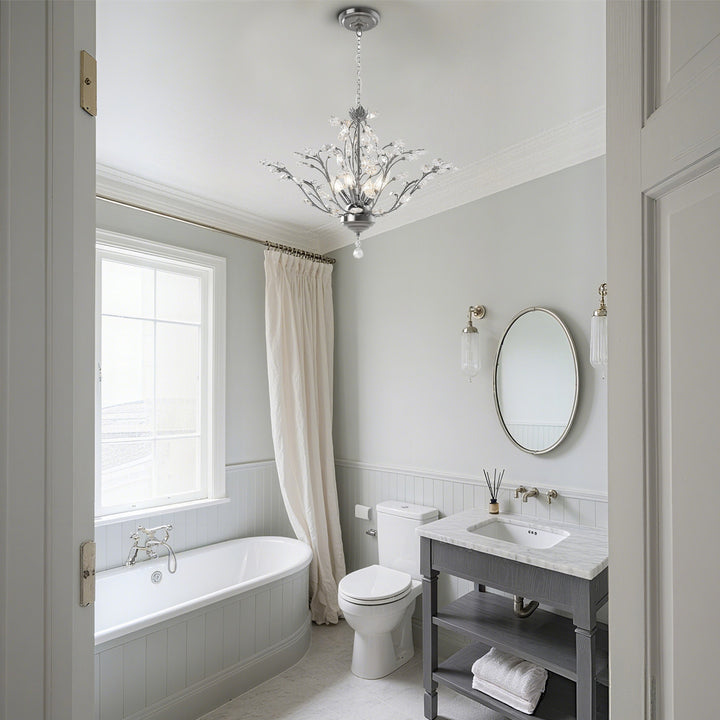 Maxax 4-Light Crystal Chandelier #19046