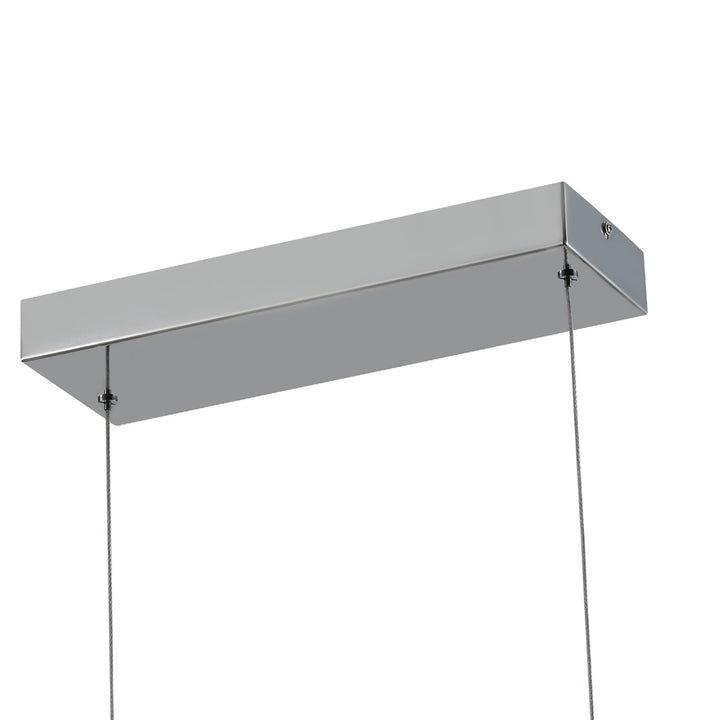 Zaza Designs 4- Light Kitchen Island modern linear  led chandelier #6502-4CH