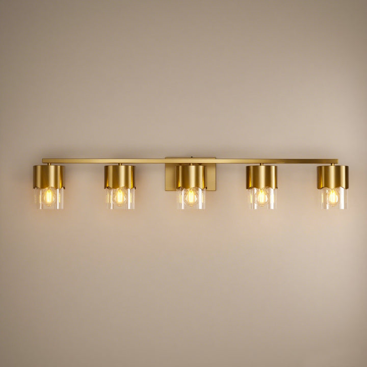 Lumin 3-light Dimmable Vanity Light With Scalloped Metal Shade