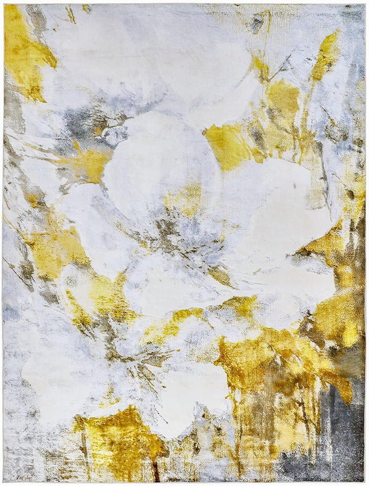 Lobello Abstract Blossom Area Rug