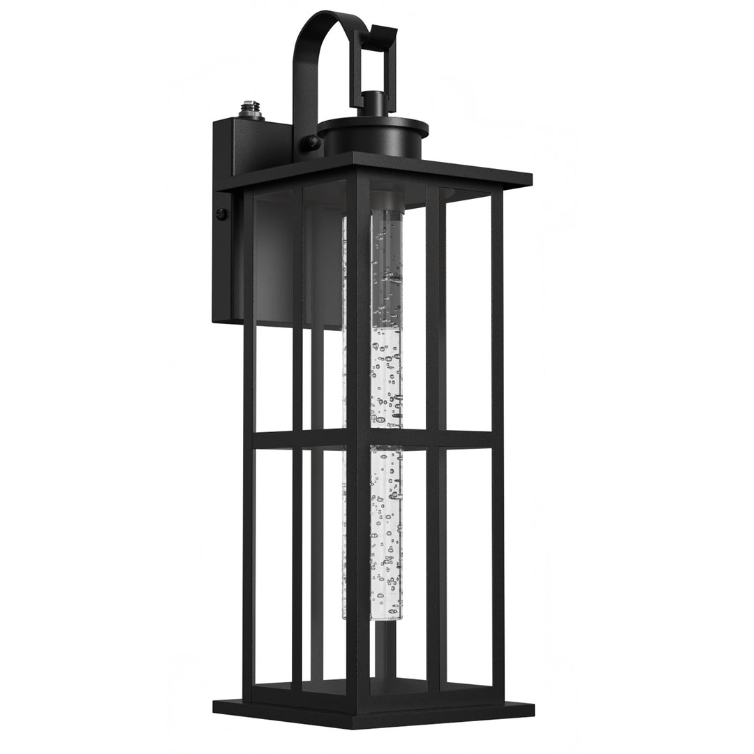 Veranda 20'' H Dimmable Led Black Iron Outdoor Wall Light #OW7108