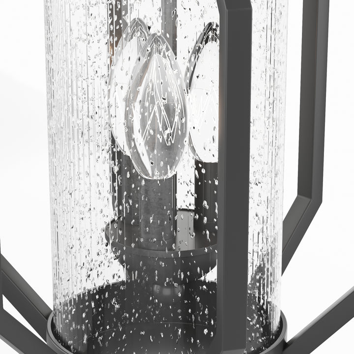 Maxax 3 - Light Outdoor Hanging Lantern #7011-3BK