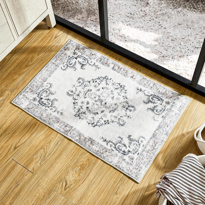 Lobello Faux Cashmere Ornate Rugs