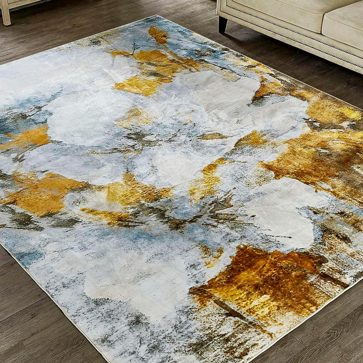 Lobello Abstract Blossom Area Rug