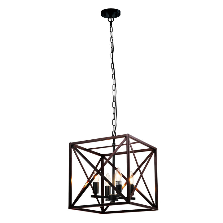 Maxax 4 - Light Kitchen Island Square Chandelier #MX21001