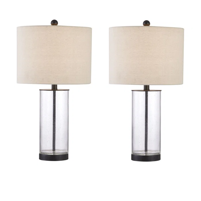 Brokk Metal Glass Table lamp