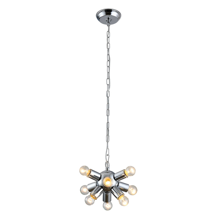 Maxax 9 - Light Sphere Sputnik Chrome Chandelier #MX19112