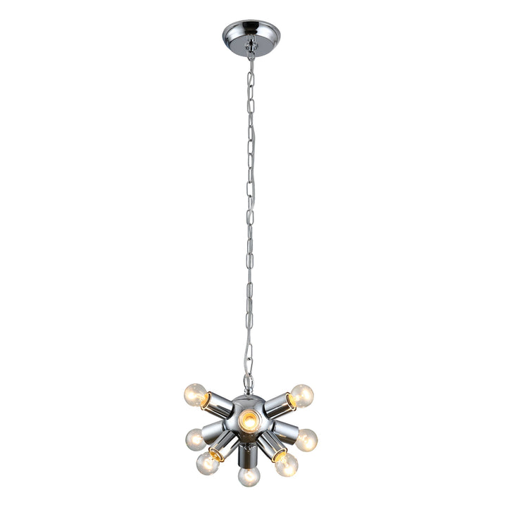 Maxax 9 - Light Sphere Sputnik Chrome Chandelier #MX19112