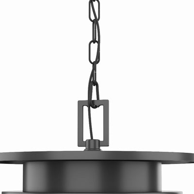 Maxax 3 - Light Outdoor Hanging Lantern #7011-3BK