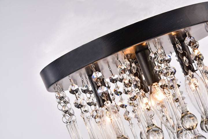 Maxax 4 - Light 11.8in Crystal Pendant Ceiling Lamp #MX19067