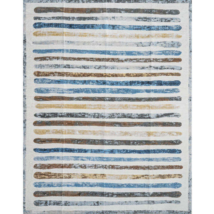YUIlili Non-Slip Machine Washable Colorful Modern Area Rug For Living Room, Hallway Runner, Entryway Rug #AZJL95