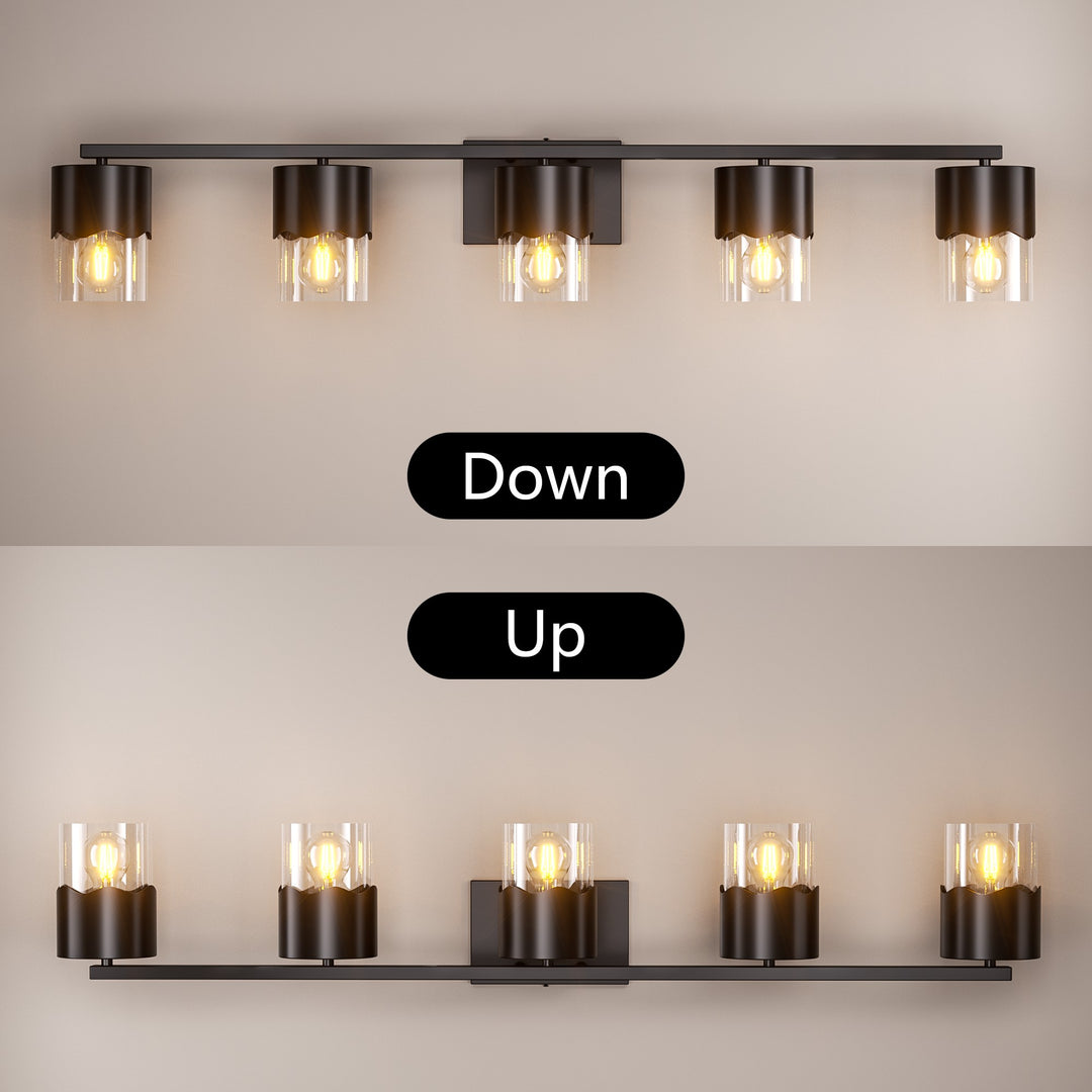 Lumin 3-light Dimmable Vanity Light With Scalloped Metal Shade