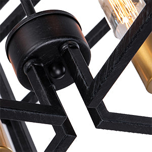 Maxax 4 - Light Lantern Square Chandelier#MX19078