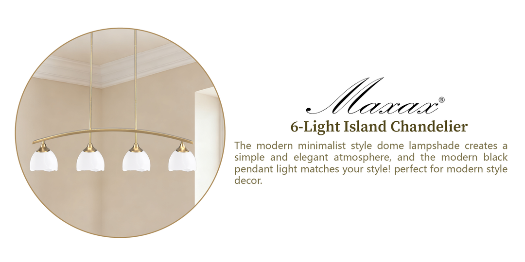 Twilight 4-Light 36"W Black/Brass Modern Linear Pendant Chandelier With Flower Frosted Glass Shades For Dining Room Or Kitchen Island #P39015