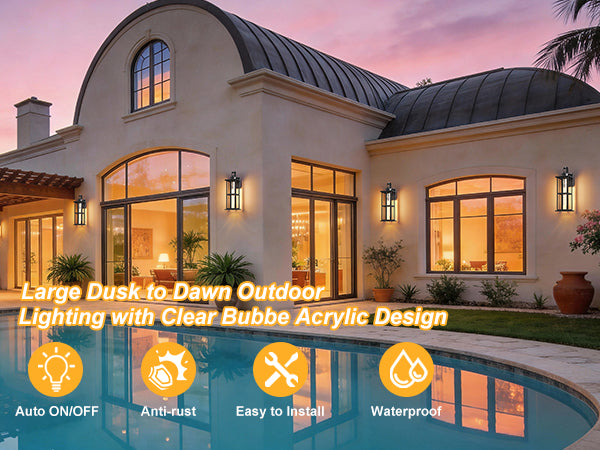 Veranda 20'' H Dimmable Led Black Iron Outdoor Wall Light #OW7108