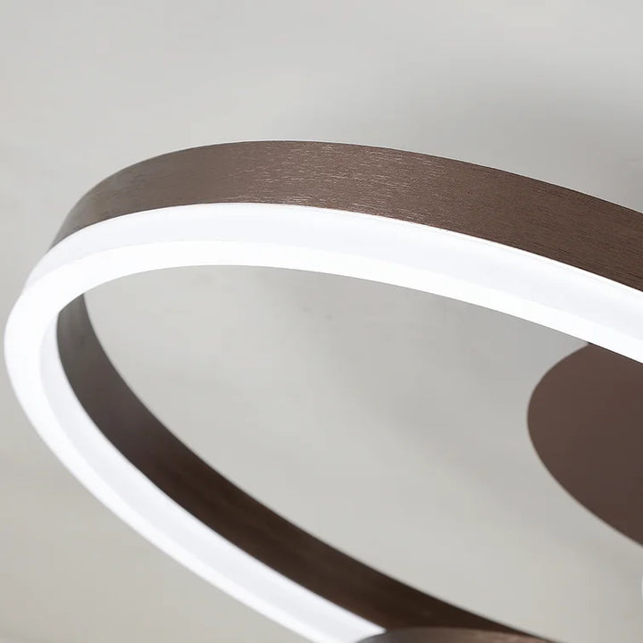 Maxax 3 - Light 31.8in LED Rings Unique Flush Mount #YX-17-FM