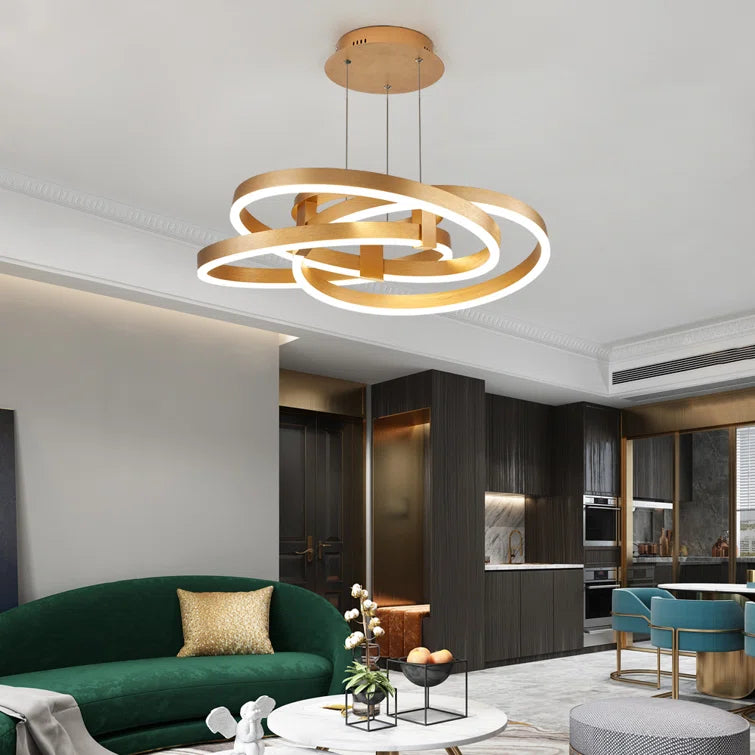 Maxax LED Gold Pendant Light #MX19034