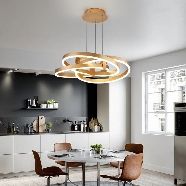 Maxax LED Gold Pendant Light #MX19034