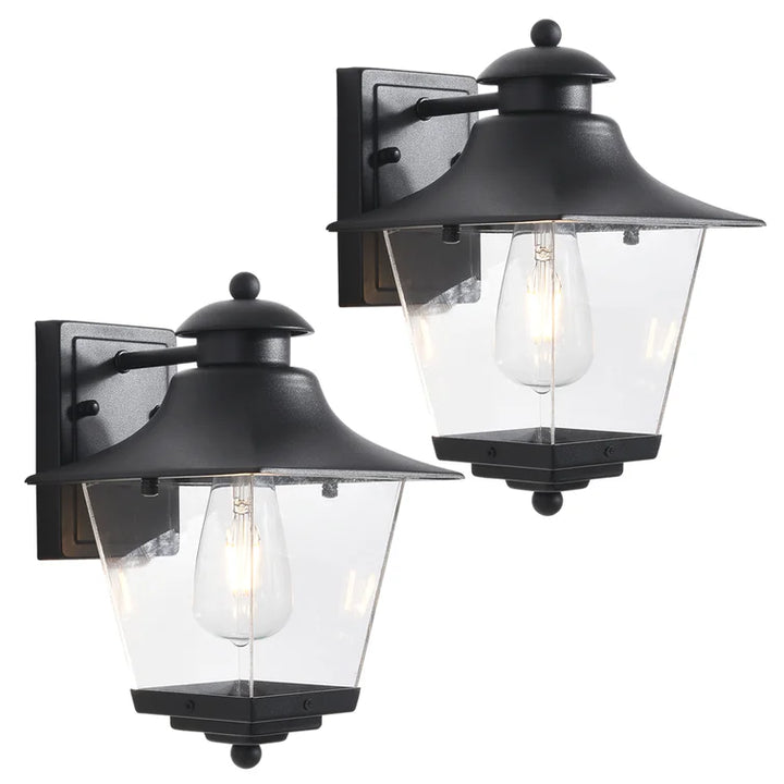 Maxax 12.6in Outdoor Wall Lights (Set of 2) #2285/2W