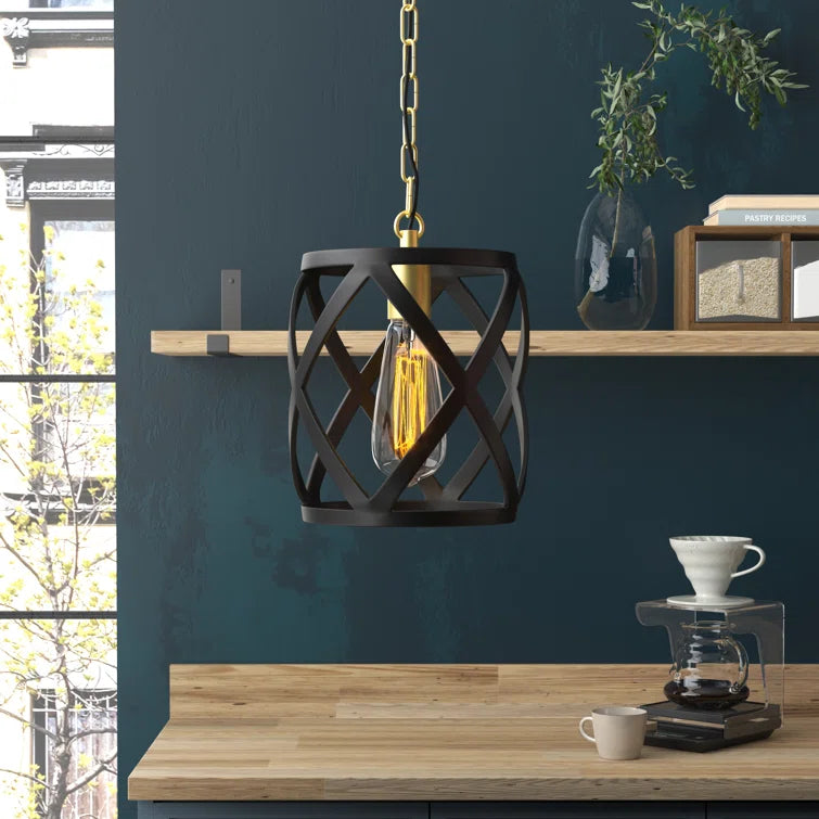 Maxax 1 - Light Shaded Drum Pendant Lighting #MX21021