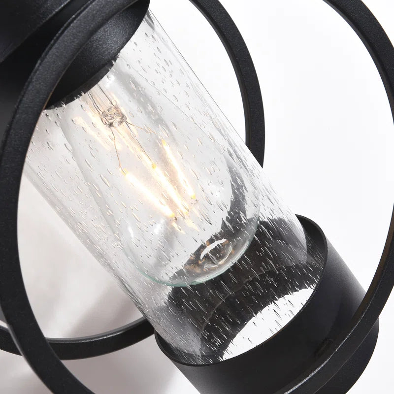 Maxax Wall Lantern 2-Pack Outdoor Indoor Wall Sconce Fixture with E26 Base Socket #2062/2W