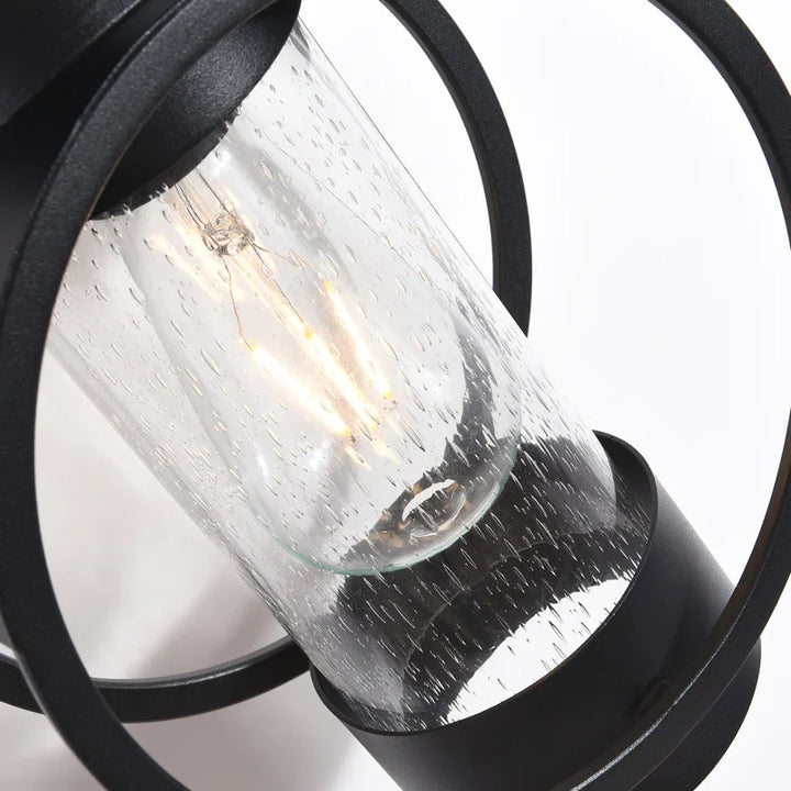 Maxax Wall Lantern 2-Pack Outdoor Indoor Wall Sconce Fixture with E26 Base Socket #2062/2W