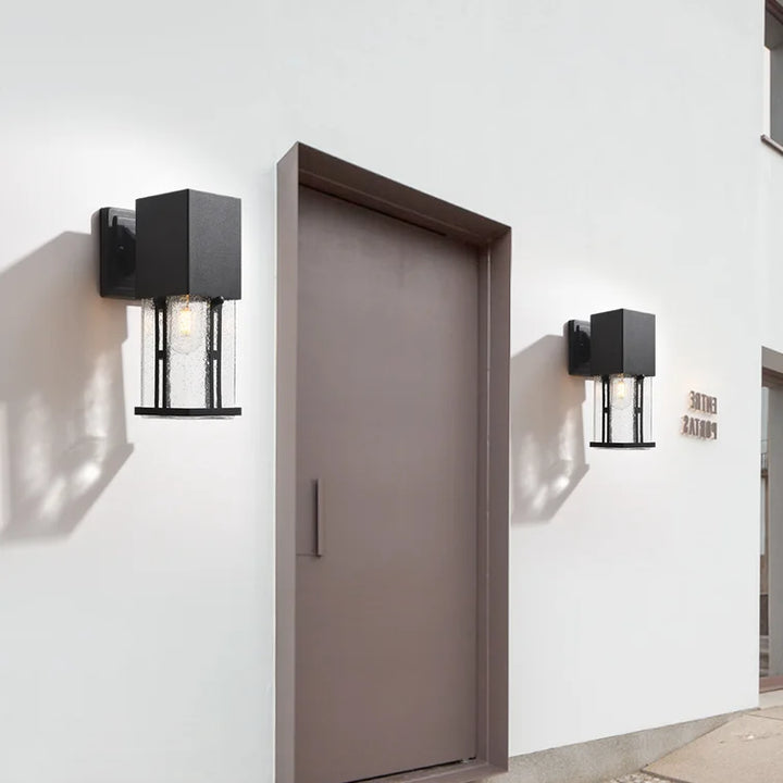 Maxax 11in Dusk to Dawn Outdoor Sconce (Set of 2) #2262/2W
