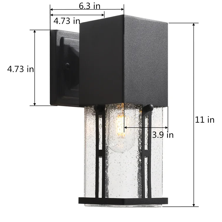 Maxax 11in Dusk to Dawn Outdoor Sconce (Set of 2) #2262/2W