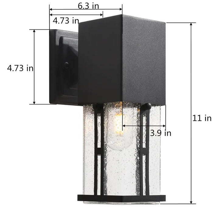 Maxax 11in Dusk to Dawn Outdoor Sconce (Set of 2) #2262/2W