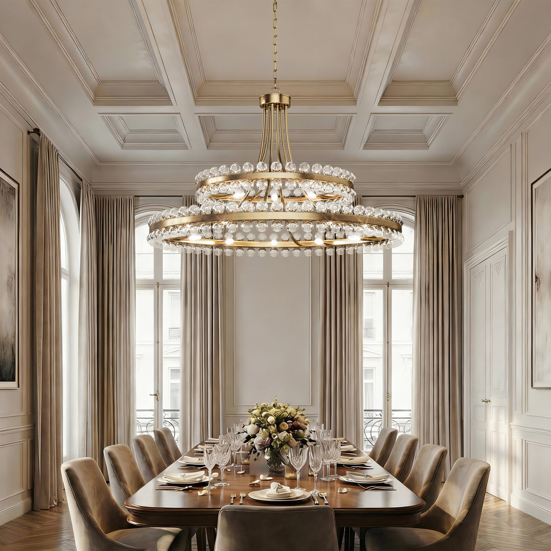 Brilliance Maxax 8 - Light Dimmable Wagon Wheel Chandelier #19217