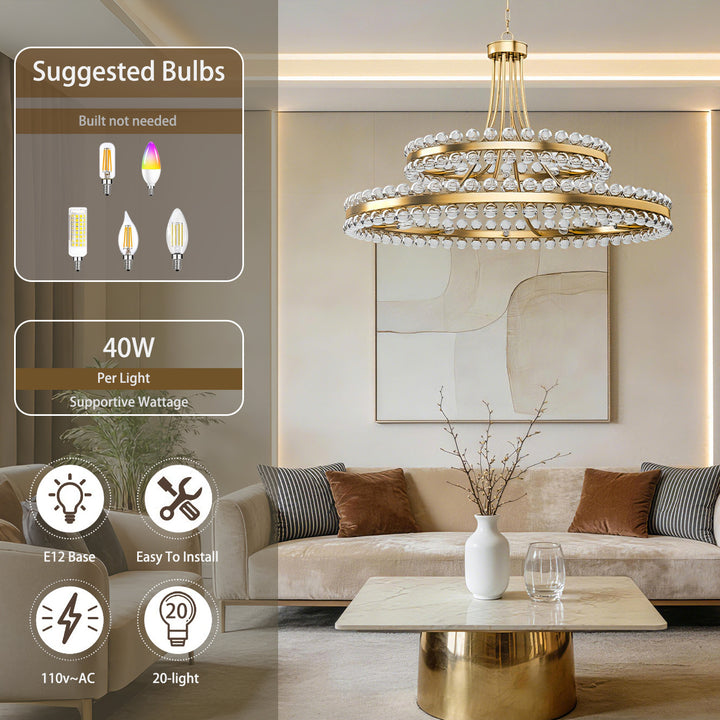 Brilliance Maxax 8 - Light Dimmable Wagon Wheel Chandelier #19217