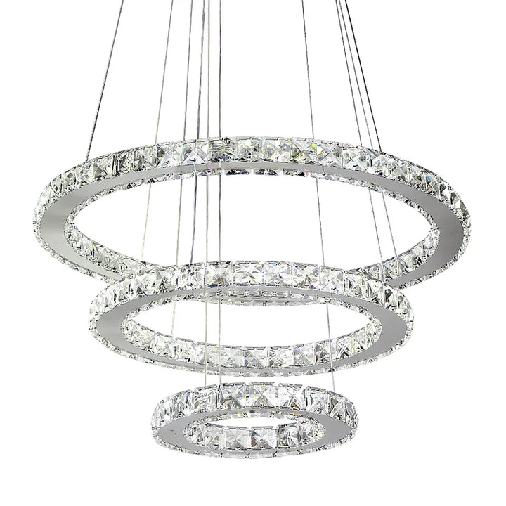 Maxax 3 - Light Dining / Living Roon LED Crystal Chandelier #YX-550