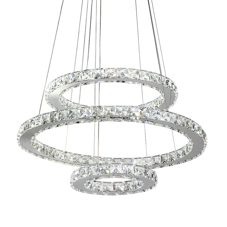 Maxax 3 - Light Dining / Living Roon LED Crystal Chandelier #YX-550