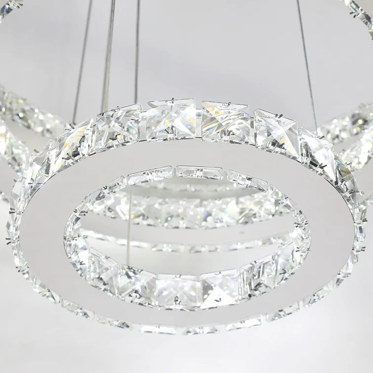 Maxax 3 - Light Dining / Living Roon LED Crystal Chandelier #YX-550