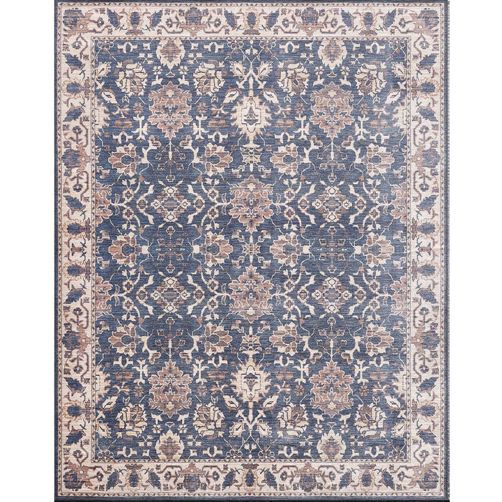 4modernhome Machine Printed Vintage Area Rug For Living Room, Hallway Runner, Entryway Rug #DP01
