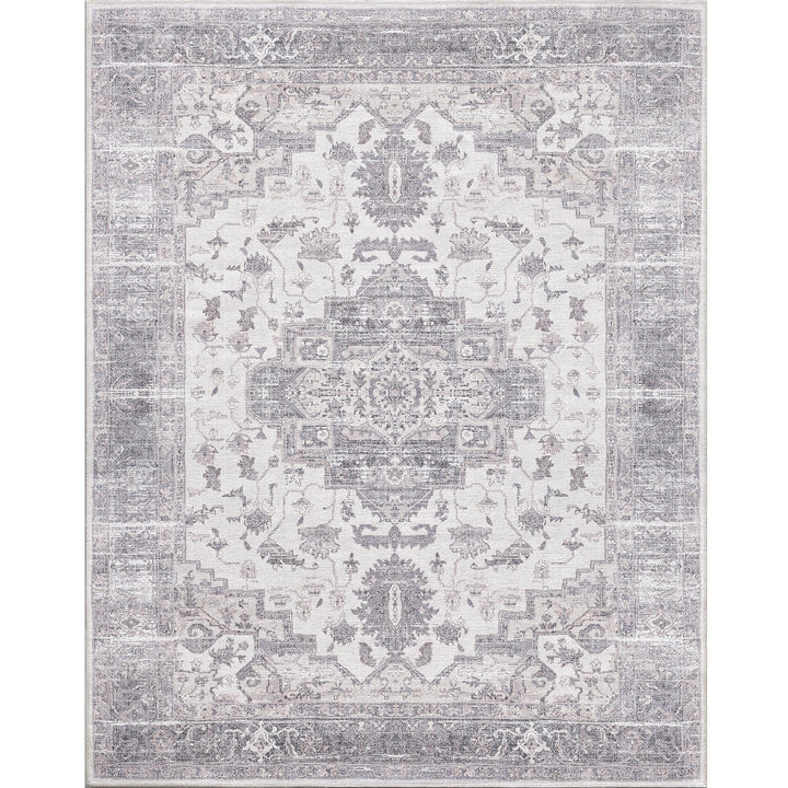 4modernhome Machine Printed Vintage Area Rug For Living Room, Hallway Runner, Entryway Rug #DP10