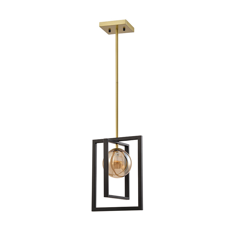 Maxax 1 - Light Global Glass Single Pendant Lighting #MX2028-P1