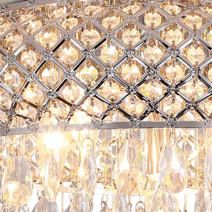 Maxax 5 - Light 19.6in Chandelier Style Drum Flush Mount #MX19120