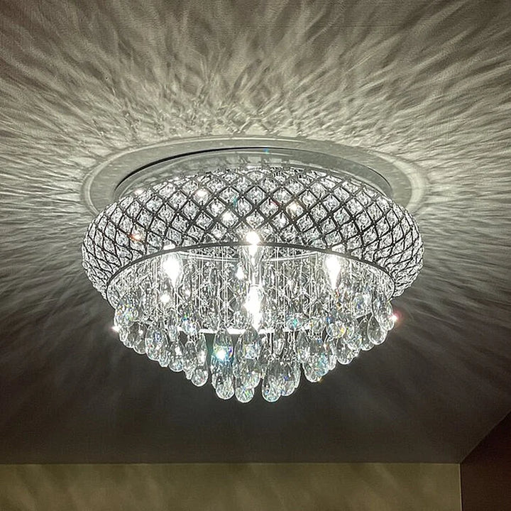Maxax 5 - Light 19.6in Chandelier Style Drum Flush Mount #MX19120